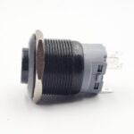 High Head 19mm 12v-24v Blue Power Latching 5-Pins Black oxide Switch - Image 5