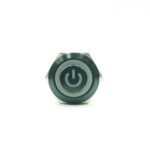 High Head 19mm 12v-24v Red Power Latching 5-Pins Black oxide Switch - Image 3