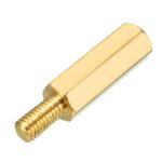 M3 X 6mm Male to female Brass Hex Threaded Pillar Standoff Spacer (pack of 10) - Image 4
