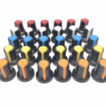 Potentiometer Knob Rotary Switch Cap White Color- Pack of 5 Pcs - Image 5