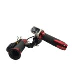 Electric bicycle twist throttle 36V (RED) with LCD battery display and key lock