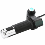 Electric bicycle twist throttle 36V (SILVER) with LCD battery display and key lock - Image 7