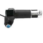 Electric bicycle twist throttle 36V (SILVER) with LCD battery display and key lock - Image 5