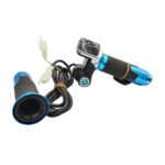Electric bicycle twist throttle 36V (BLUE) with LCD battery display and key lock