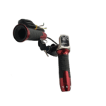 Electric bicycle twist throttle 36V (RED) with LCD battery display and key lock - Image 2