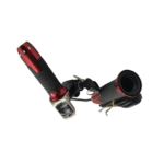 Electric bicycle twist throttle 36V (RED) with LCD battery display and key lock - Image 3