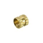 Insert Nut M2.5 X 4mm Brass Heat set Threaded Round – 25 Pcs - Image 2
