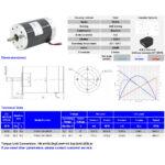 50S 12V 6000RPM Micro Brushed DC Motor - Image 5