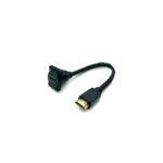 Panel Mount Female HDMI to Cable male HDMI Connector D-Type