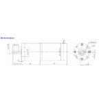 60GX-6095 12V 85RPM Planetary Gearbox Motor - Image 4