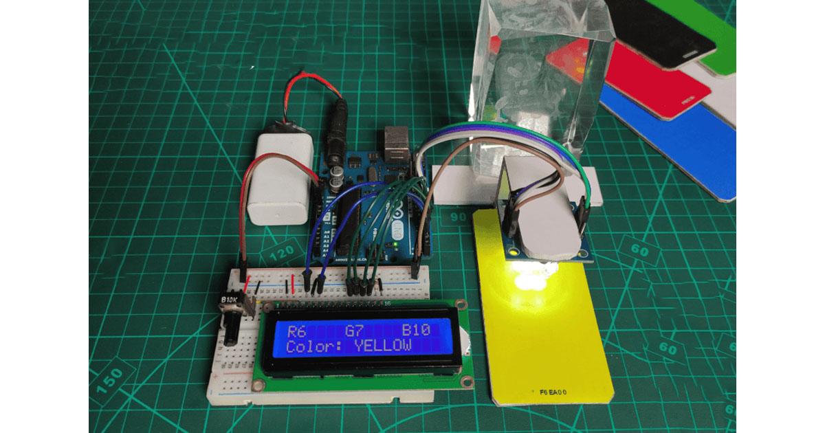Arduino Based Color Detector Using TCS230 TCS3200 Color Sensor
