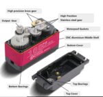 Servo DS51160 24V 160KG 180° Metal Gear single shaft Digital Servo Motor Arduino High Torque - Image 5