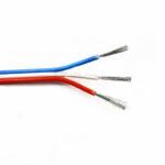 3 Pin 11/24AWG Rainbow Wire 1 Meter