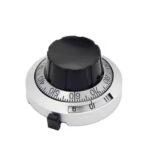 B2 46mm 6.35mm 15 turns 10 turns 7276 3590 534 potentiometer precise dial knob lockable hat - Image 3