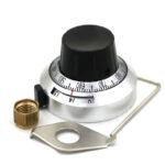 B2 46mm 6.35mm 15 turns 10 turns 7276 3590 534 potentiometer precise dial knob lockable hat