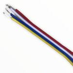 4 Pin 7/28AWG Rainbow Wire 1 Meter - Image 3