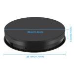 PULUZ 30cm Adjusting Speed Rotating Turntable Display Stand - Image 2