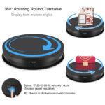 PULUZ 30cm Adjusting Speed Rotating Turntable Display Stand - Image 3