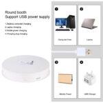 PULUZ 30cm USB Electric Rotating Turntable Display Stand Video Shooting Props Turntable for Photography - Image 4