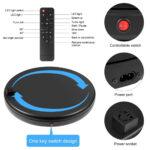 PULUZ 45cm Remote Control Adjusting Speed Rotating Turntable Display Stand with Power Socket, Black, Load 100kg(EU Plug) - Image 3