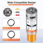 Cylindrical Laser Engraving Module 5.5W Compatible for CNC 1610, 3018 - Image 8