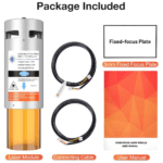 Cylindrical Laser Engraving Module 5.5W Compatible for CNC 1610, 3018 - Image 9