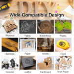 Cylindrical Laser Engraving Module 5.5W Compatible for CNC 1610, 3018 - Image 11