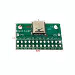 USB 3.1 Female Socket Type C Connector 24 Pins Breakout PCB Board - Image 2