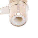 RCA Female Socket Connector-White - Image 3