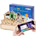 ACEBOTT Esp32 IoT Smart Home Starter Kit​ Compatible With Arduino/Acecode for Kids Ages 8-16 STEM Coding Kits Science Gifts - QE001