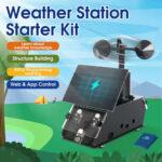 ACEBOTT IOT Weather Station Starter Kit Wind Speed Temperature Humidity Monitor Weather Forecast and Barometer for ESP32 Compatible With Arduino - QE011 - Image 5