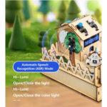 ACEBOTT DIY Smart Home kit ESP32 Starter Automation Projects Wooden House Electron Robot Kit -  QE007 - Image 4