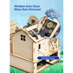 ACEBOTT DIY Smart Home kit ESP32 Starter Automation Projects Wooden House Electron Robot Kit -  QE007 - Image 5
