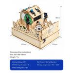 ACEBOTT DIY Smart Home kit ESP32 Starter Automation Projects Wooden House Electron Robot Kit -  QE007 - Image 10