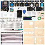 ACEBOTT DIY Smart Home kit ESP32 Starter Automation Projects Wooden House Electron Robot Kit -  QE007 - Image 14