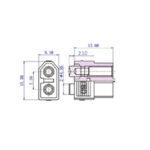 Amass XT60PB30 Female Connector – XT60PB-F.G.Y - Image 2