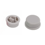 Grey Cap for 6x6 & 10x10 Sqare Head Tact Switches (Pack of 50)