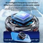 MEMO CX08 5V Fast Cooling Can Freeze Magnetic Phone Cooler For Gaming With Ai Intelligence - Image 6