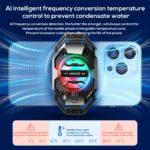 MEMO DL20 Three Speed Regulation Quiet Semiconductor Mobile Phone Radiator Cooling Back Clip Phone Cooler - Image 4