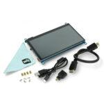 Waveshare 7inch 1024*600 HDMI, IPS Capacitive Touch Screen LCD (H) With Various Systems Support