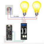 AC Light lamp dimming LED lamp and motor Dimmer Module, 2 Channel - Image 3