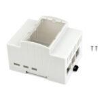 Waveshare DIN rail ABS Case for Raspberry Pi 5, large inner space, injection moduling