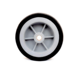 EasyMech Heavy Duty(HD) Disc Wheel 100mm Dia (Gray) 1Pcs - Image 2