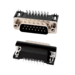 DB15 Male PCB Mount Right Angle Connector