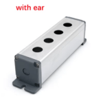 45*65 Metal Junction Boxes Connection Outdoor For 16mm 4 Hole Waterproof Push Button Switch