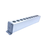 45*65 Metal Junction Boxes Connection Outdoor For 16mm 10 Hole Waterproof Push Button Switch