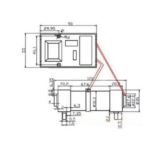 DGOzone KHT-1GQA2 Quartz Tube 1G/H Ozone Generator for Air and Water Purifying SPA Ozonizer Sterilize O3 Reactor Ozonio KHT-1GQA2 - Image 3