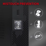 22mm Transparent Plastic Dustproof Square Protective Cover for Flat Head Metal Switch - (2 Pcs) - Image 7