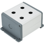 120*75mm Double Row 22mm 4 Hole Metal Junction Boxes Connection Outdoor For Waterproof Push Button Switch