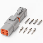 Deutsch DTP Series DTP04-4P – 4 Pin Complete Connector Kit